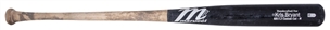 2015 Kris Bryant Game Used Marucci KB17-2 Custom Cut-M Bat Photo Matched to Sept 22, 2015 to Hit 26th Home Run of Season to Break Cubs Rookie HR Record (Resolution Photomatching & MLB Authenticated)